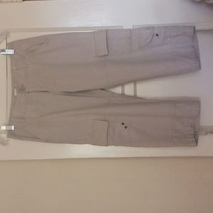 Banana Republic Capri Khakis Sz 25